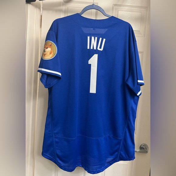 Dogecoin Baseball Jersey - Picture 3 of 6